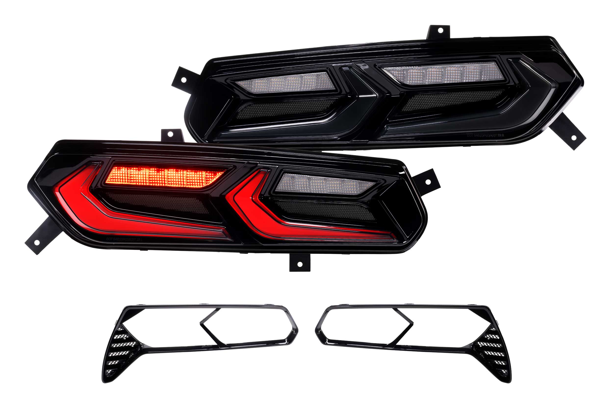 Morimoto Chevrolet Corvette C7 (14-19) XB Smoked LED Tails | LF754
